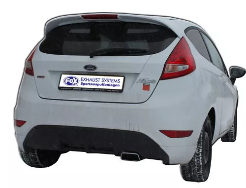 Fox Auspuff Sportauspuff Komplettanlage für Ford Fiesta 7 Fiesta 7 Sport 1.2l