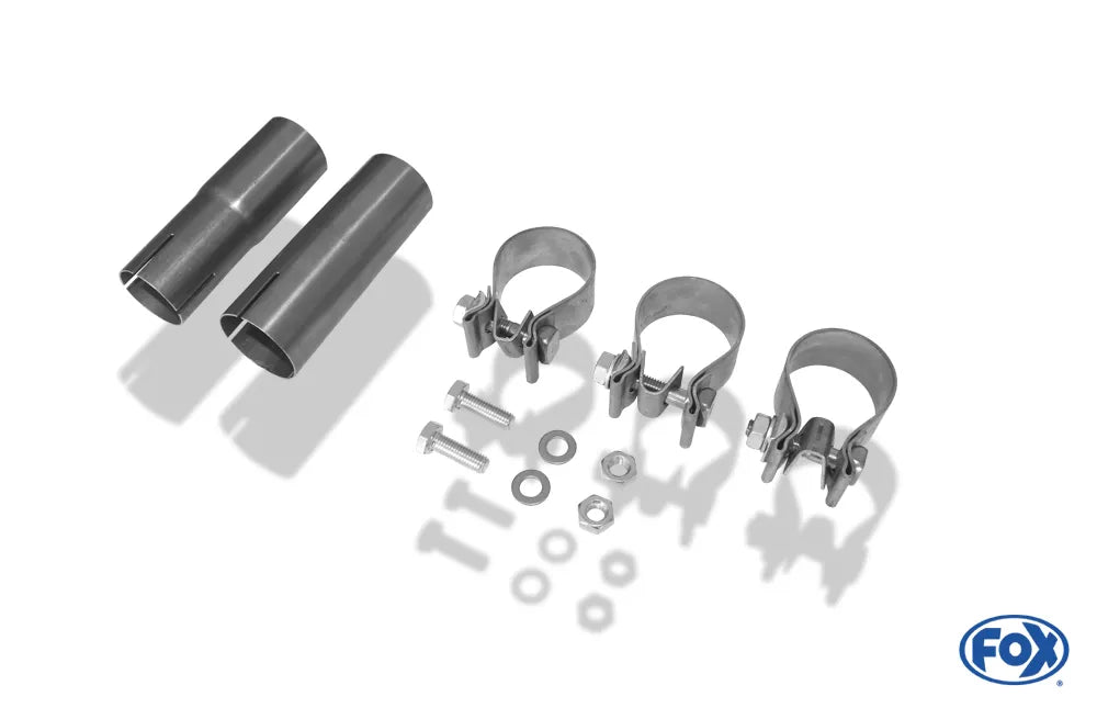 Fox Auspuff Sportauspuff Endschalldämpfer für Ford Focus 2 Tunier 1.4 1.6 1.8