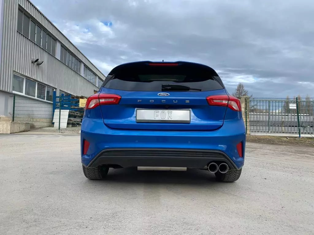 Fox Auspuff Sportauspuff Endschalldämpfer für Ford Focus IV ST-Line 1.5l