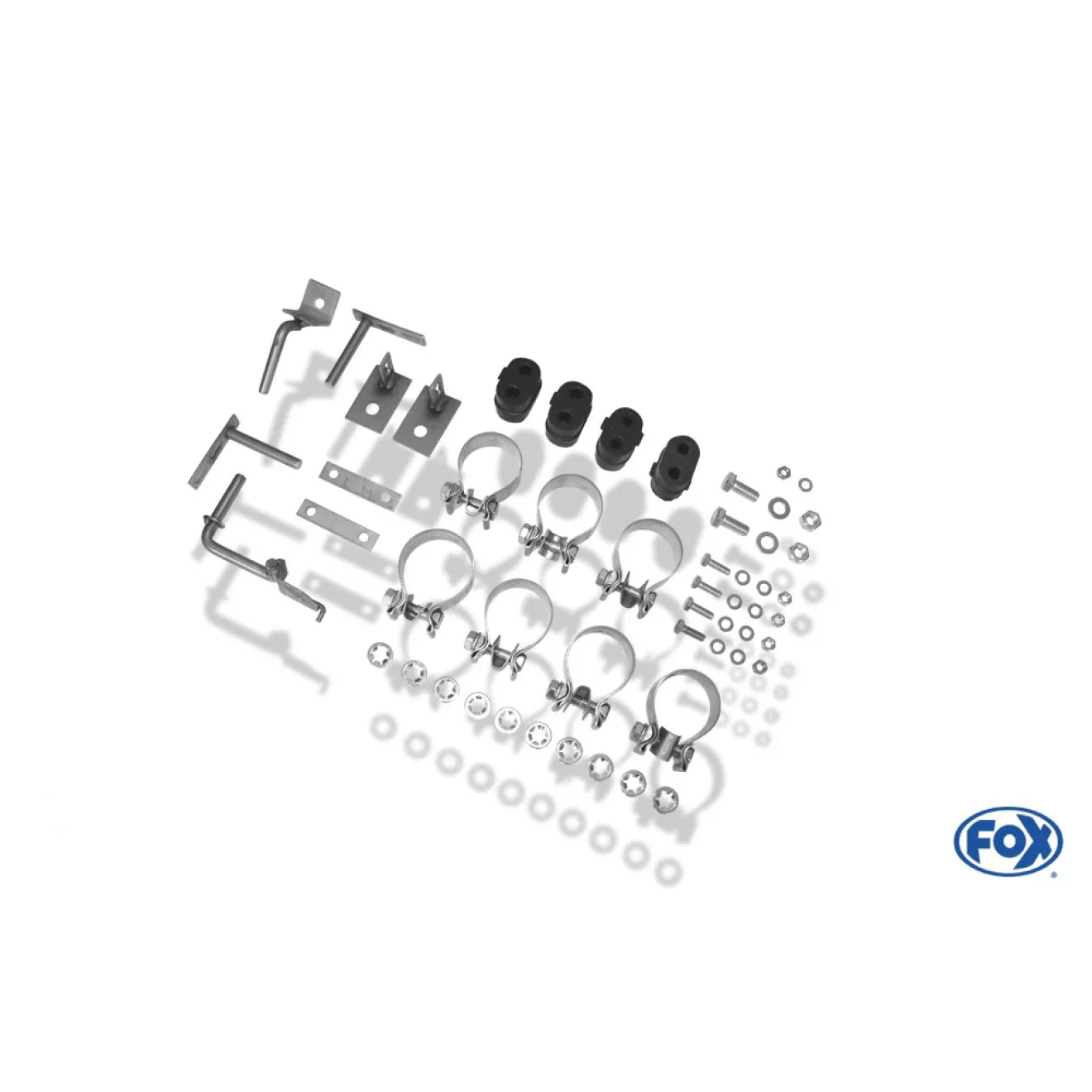 Fox Auspuff Sportauspuff Endschalldämpfer Sidepipe für Ford Ranger Doppelkabine