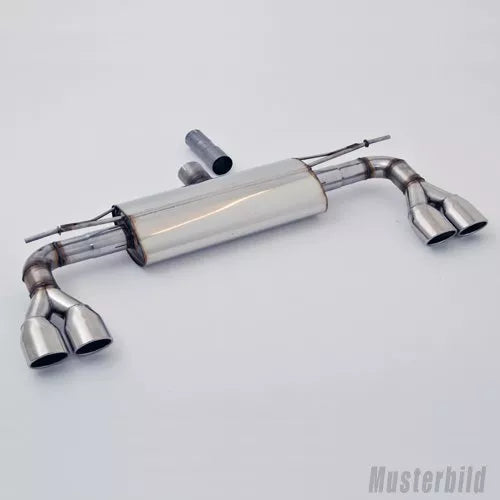 Friedrich Motorsport 76mm Duplex Sportauspuff für Ford Mustang 5 Facelift S197