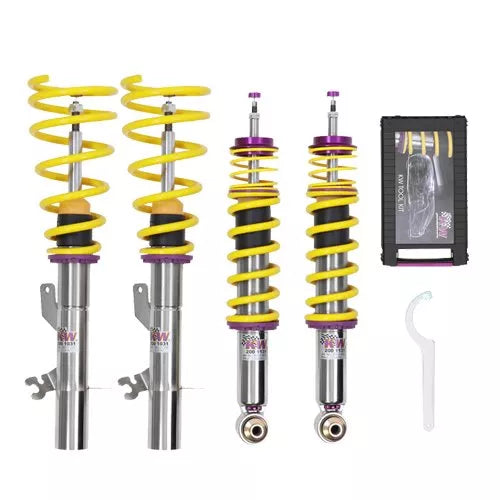 KW Gewindefahrwerk V3 Variante 3 INOX für Seat Leon ST 5F 11/13- Skoda Octavia