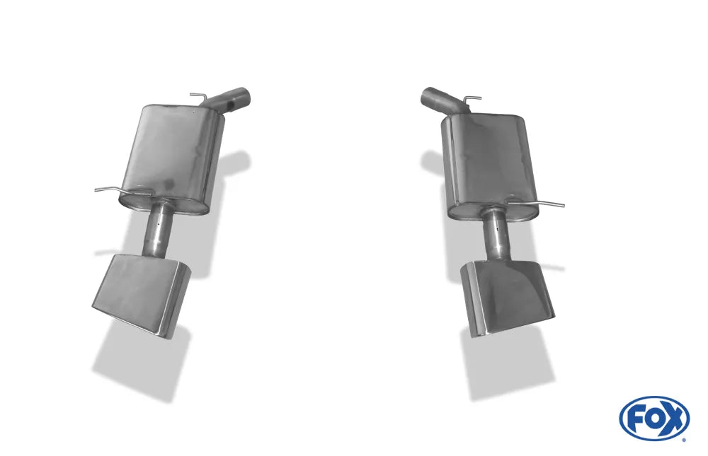 Fox Duplex Auspuff Sportauspuff Endschalldämpfer für Range Rover IV - MK 5,0l