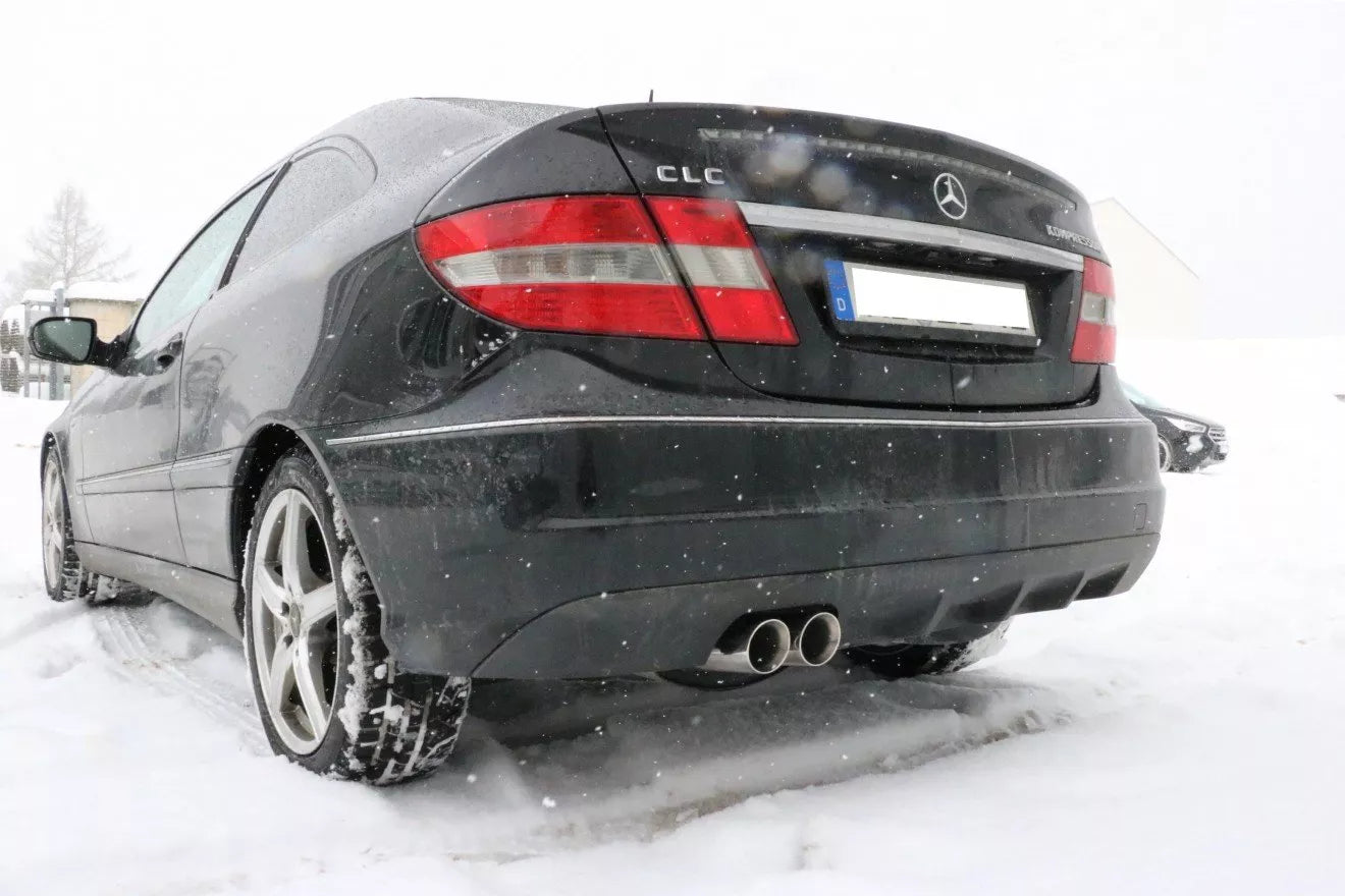 Fox Auspuff Sportauspuff Komplettanlage für Mercedes C-Klasse Sportcoupe CL203