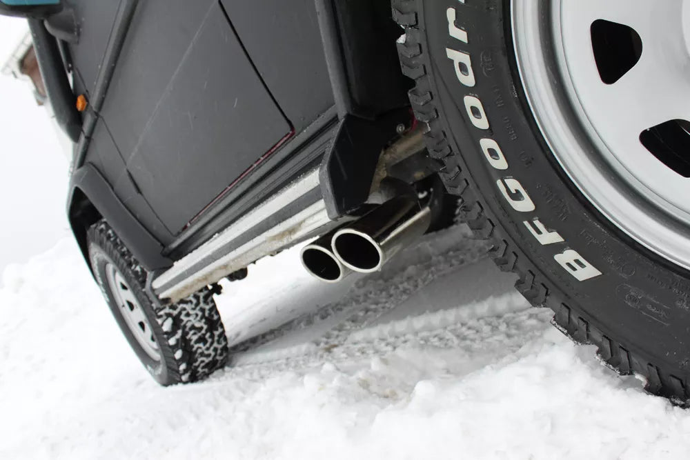 Fox Sportauspuff Komplettanlage für Mercedes G-Klasse/ Typ - 463 3.0l