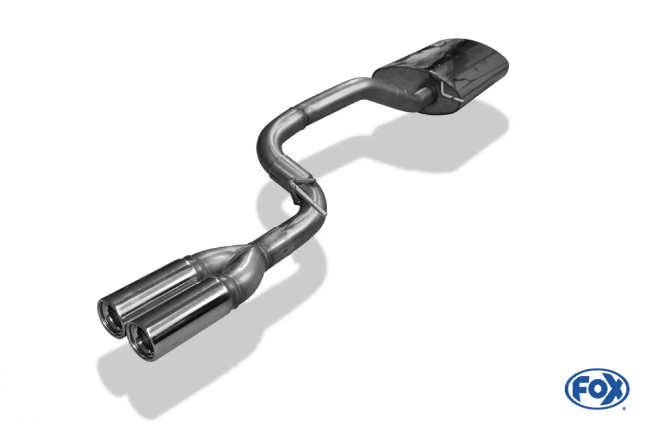 Fox Auspuff Sportauspuff Endschalldämpfer für Mercedes M-Klasse Typ W163 3,2l