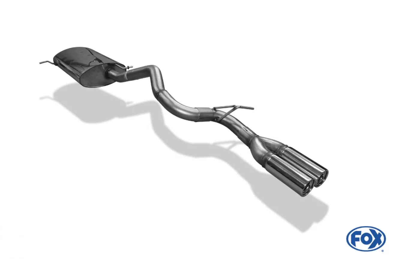 Fox Auspuff Sportauspuff Endschalldämpfer für Mercedes M-Klasse W163 5,0l 215kW