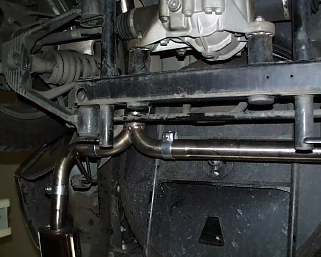 Fox Duplex Auspuff Sportauspuff Sportendschalldämpfer für Mercedes M-Klasse W163