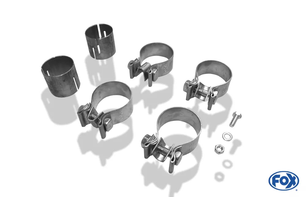 Fox Duplex Auspuff Sportauspuff Komplettanlage für Mercedes CLS C219 3.0l CDI