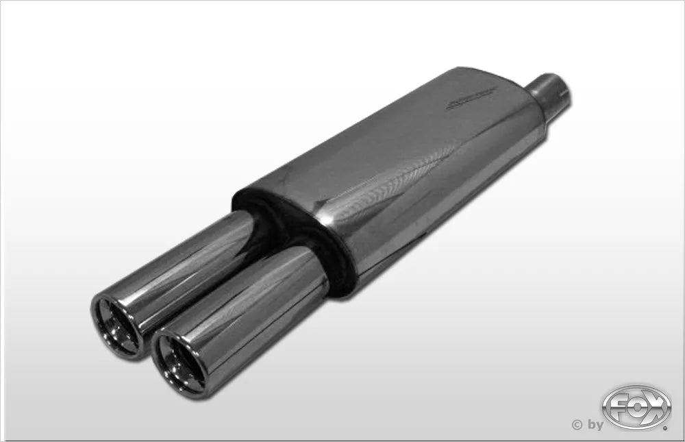 Fox Auspuff Sportauspuff Endschalldämpfer für Opel Astra F Stufenheck 1,4l