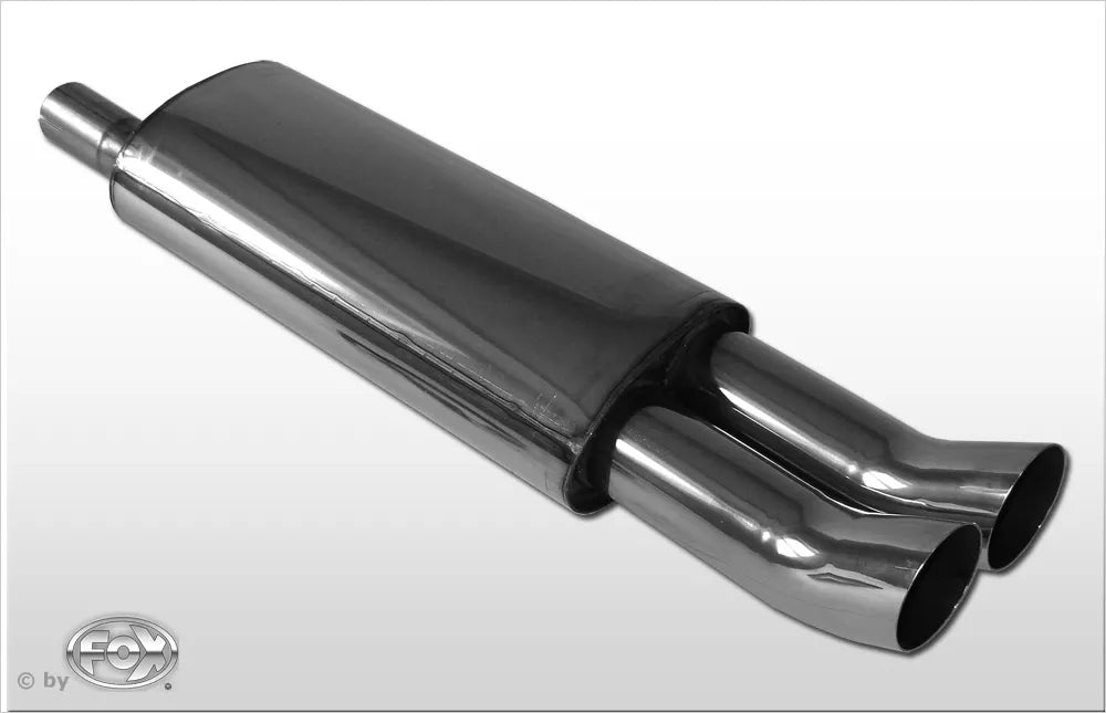 Fox Auspuff Sportauspuff Endschalldämpfer für Opel Astra F Stufenheck 1,8l