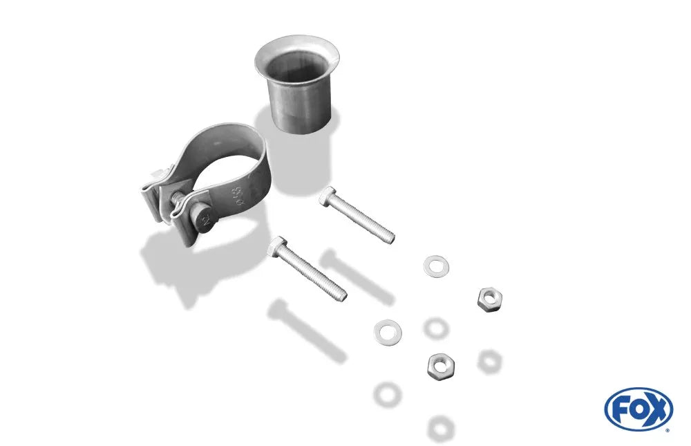 Fox Auspuff Sportauspuff Endschalldämpfer für Opel Astra G-CC 1.6l 55/62/74/76kW