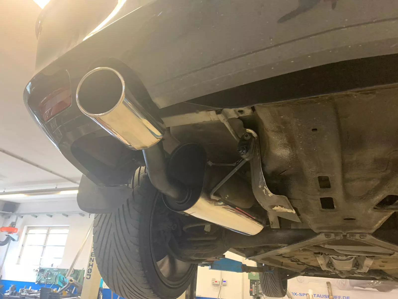 Fox Sportauspuff Komplettanlage für Opel Astra H TwinTop 1.6 1.8 1.9