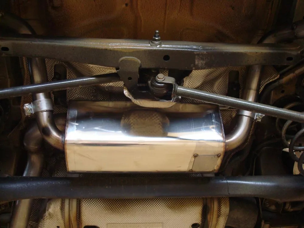 Fox Duplex Auspuff Sportauspuff Komplettanlage für Opel Astra J 1,4l Turbo