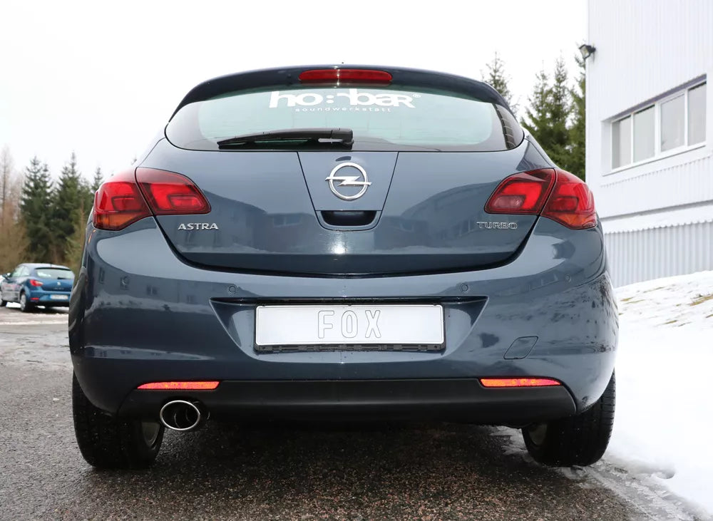 Fox Auspuff Sportauspuff Komplettanlage für Opel Astra J Limo 1.6l 125/132/147kW