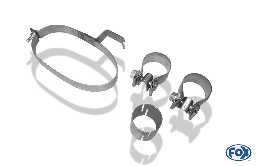 Fox Auspuff Sportauspuff Endschalldämpfer für Opel Vectra A Stufenheck 2,0l