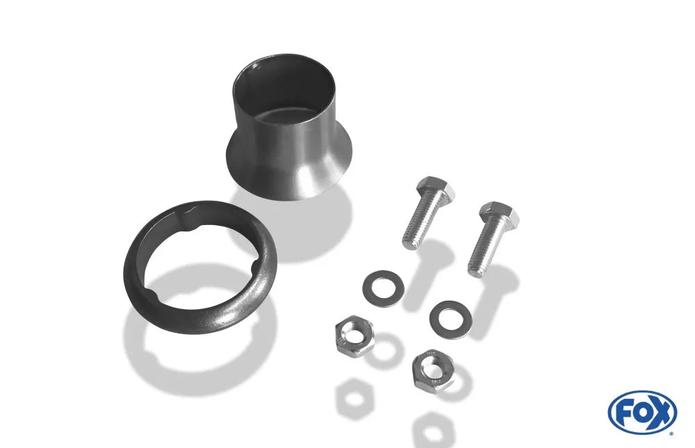 Fox Auspuff Sportauspuff Endschalldämpfer für Opel Vectra B 2.0l 100kW 94-9/99