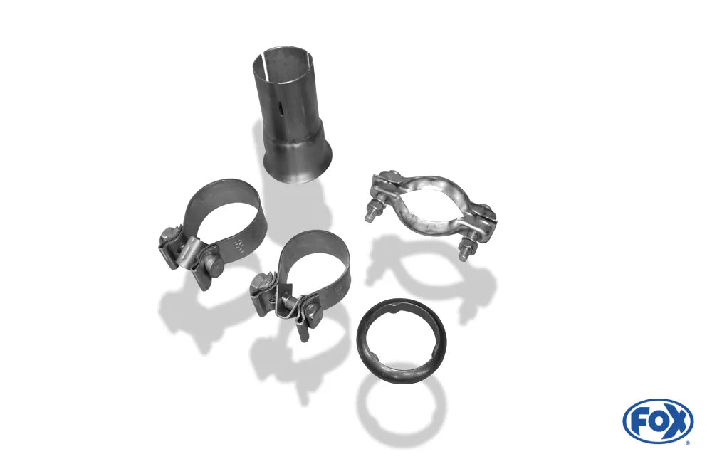 Fox Auspuff Sportauspuff Endschalldämpfer für Peugeot 307 1.4l 55/65kW 1.6l 80kW