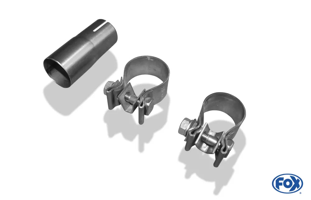 Fox Auspuff Sportauspuff Endschalldämpfer für Renault Twingo C06 1.2l 40/43/55kW