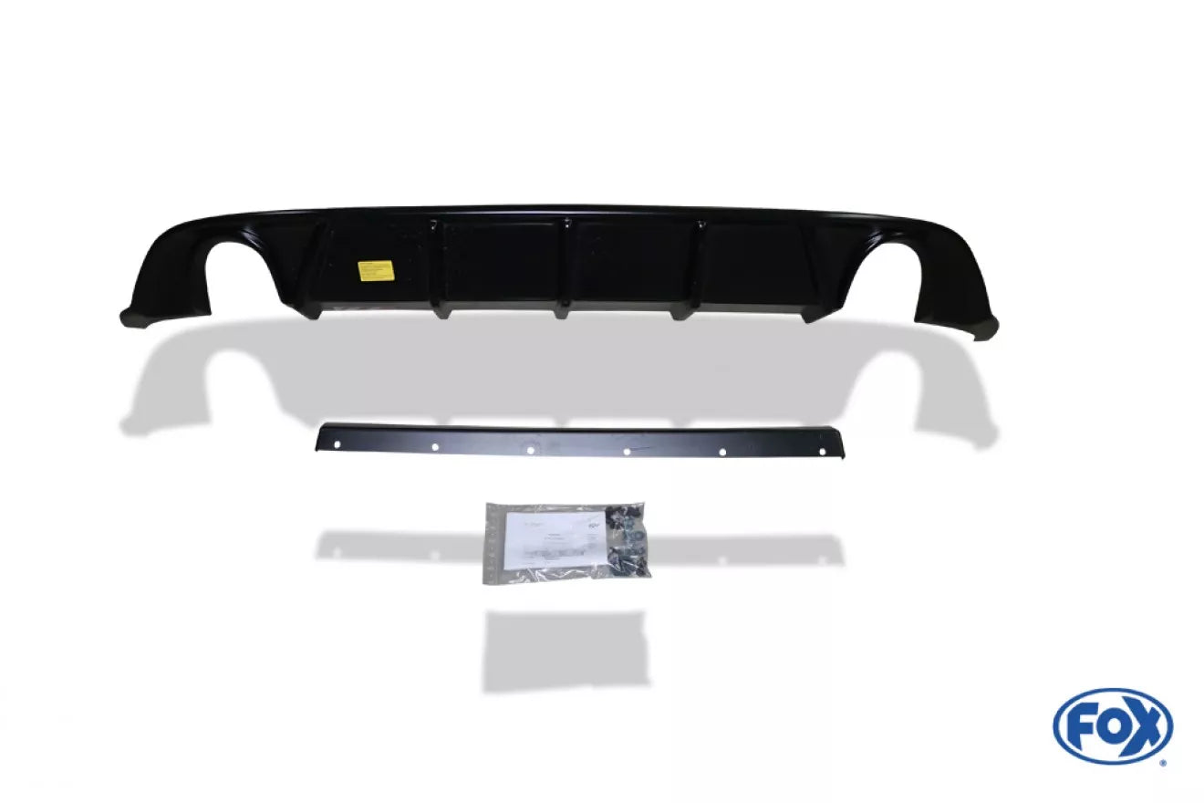 Fox Duplex Auspuff Sportauspuff Komplettanlage für VW Golf 7 Facelift 1.5l 110kW