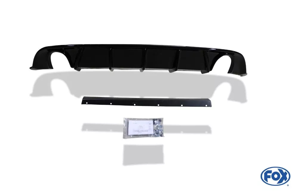 Fox Duplex Auspuff Sportauspuff Komplettanlage für VW Golf 7 Facelift 1.5l 110kW