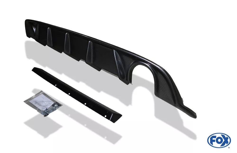 Fox Duplex Auspuff Sportauspuff Komplettanlage für VW Golf 7 Facelift 1.5l 110kW