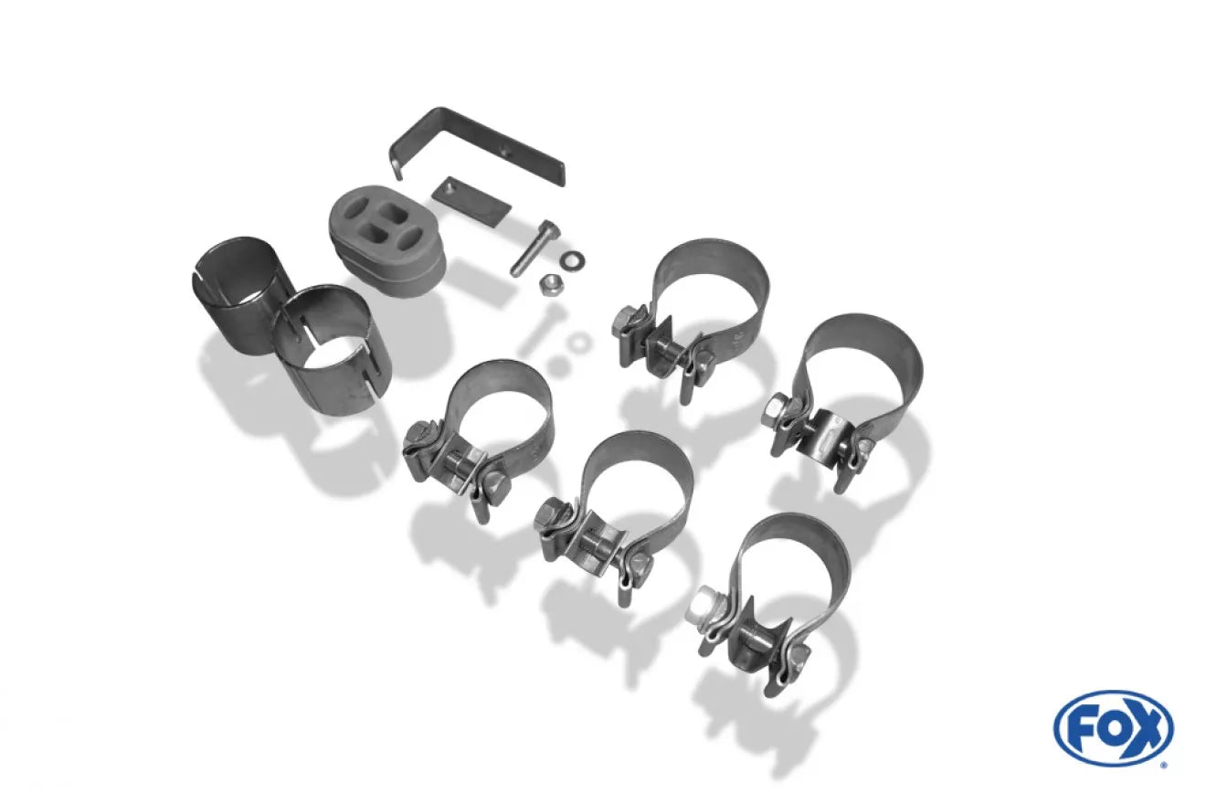 Fox Duplex Auspuff Sportauspuff Komplettanlage für VW Golf IV Variant 1.4l 55kW