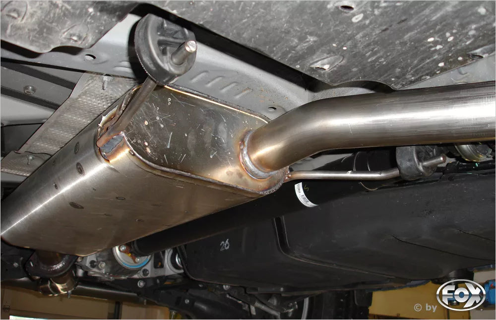 Fox Mittelschalldämpfer Auspuff Sportauspuff für Toyota RAV 4 3 D