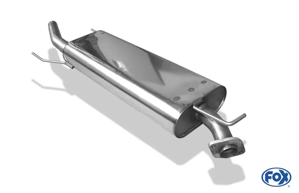 Fox Mittelschalldämpfer Auspuff Sportauspuff für Toyota RAV 4 IV 2,2l D 110kW