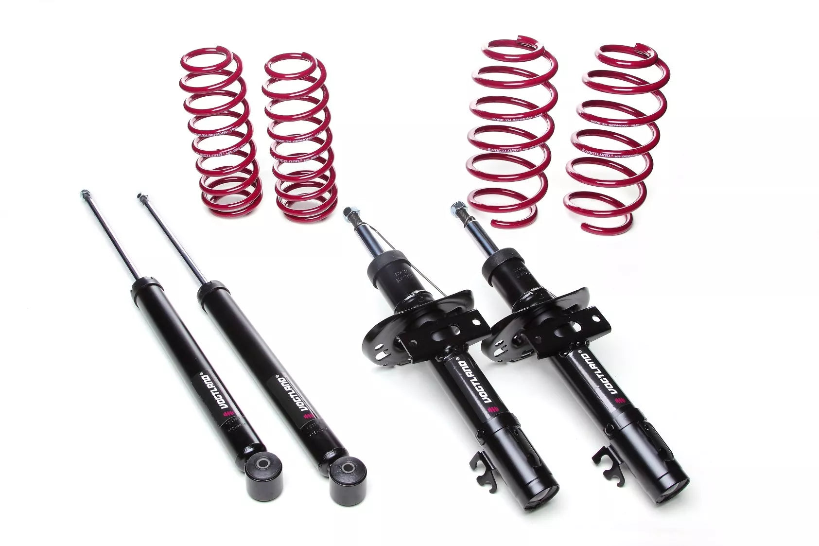 Vogtland Sportfahrwerk für VW Golf II Jetta II 19E bis 85 kW GTI ohne Diesel