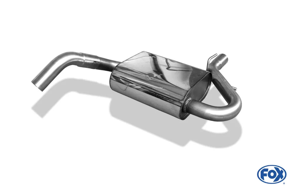 Fox Mittelschalldämpfer Auspuff Sportauspuff für VW Vento 1HX 1.4 1.6