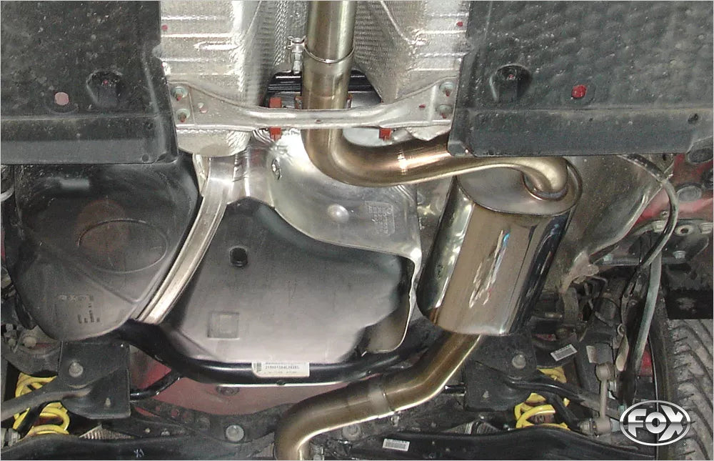 Fox Mittelschalldämpfer Auspuff Sportauspuff für VW Eos 1.4l TSI 90/118kW