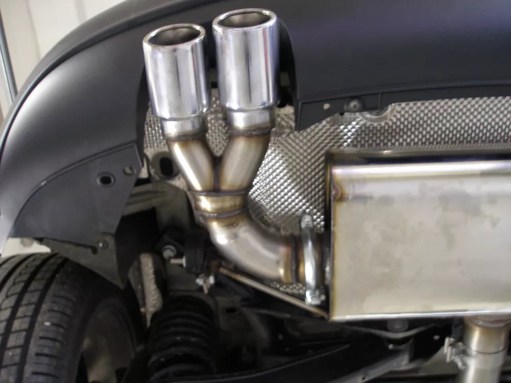 Fox Auspuff Sportauspuff Endschalldämpfer für VW Golf V TSI 1.4 TSI 90/103/125kW