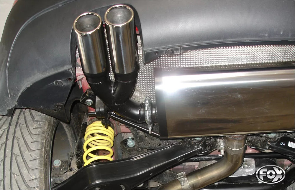 Fox Auspuff Sportauspuff Endschalldämpfer für VW Golf V TSI 1.4 TSI 90/103/125kW