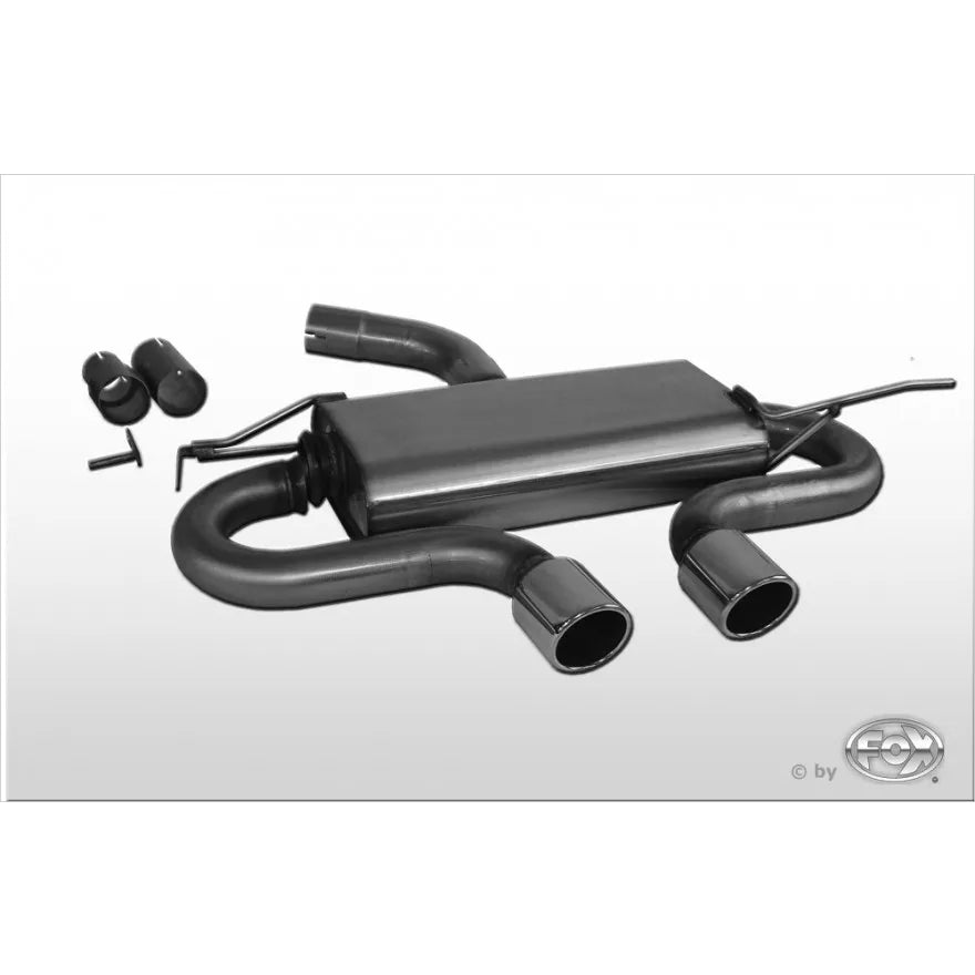 Fox Auspuff Sportauspuff Komplettanlage für VW Golf VI 1,2l 63/77kW 1,4l