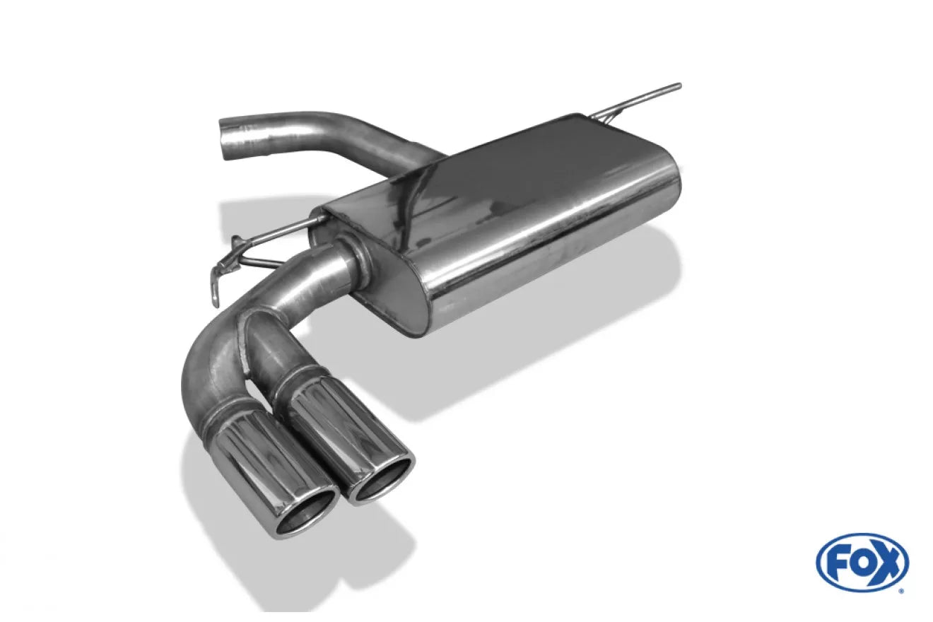 Fox Auspuff Sportauspuff Endschalldämpfer für VW Golf VII GTE 1,4l 110kW