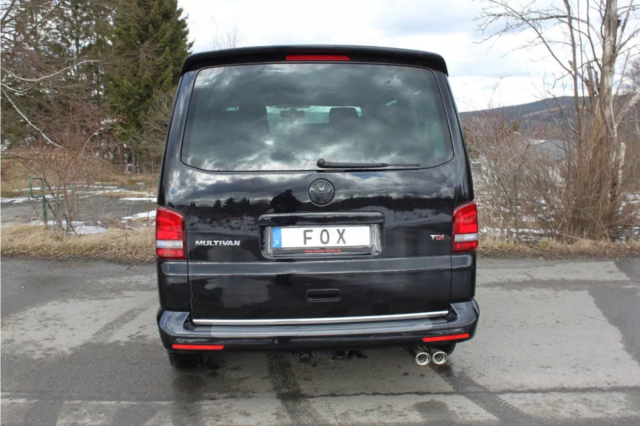 Fox Auspuff Sportauspuff Endschalldämpfer für VW Bus T5/T6 4MOTION 2.0l 3.2l 2.5