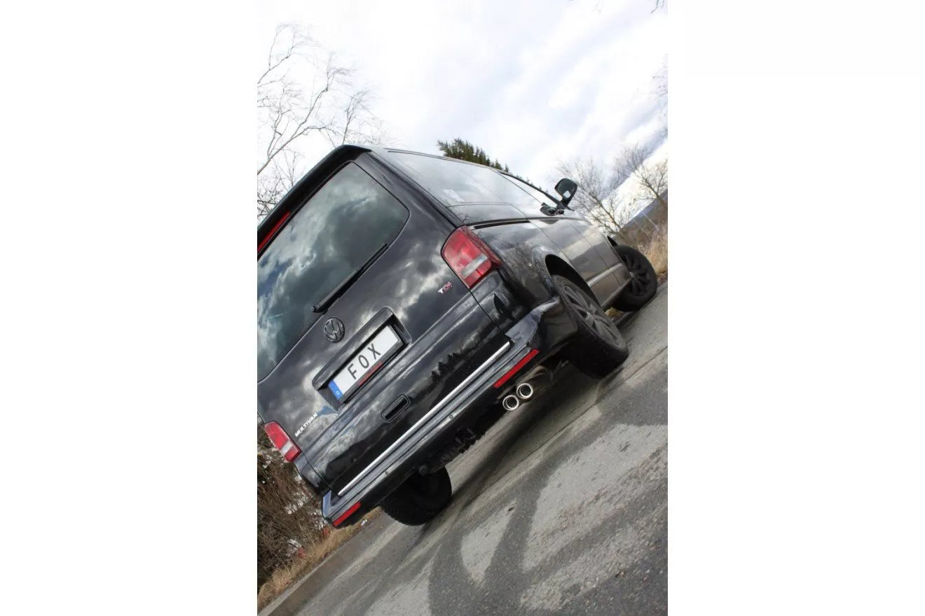 Fox Auspuff Sportauspuff Endschalldämpfer für VW Bus T5/T6 4MOTION 2.0l 3.2l 2.5