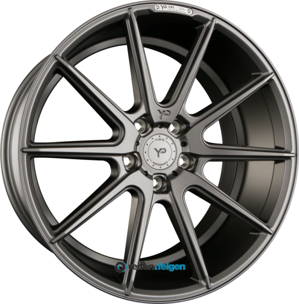 YIDO PERFORMANCE YP1 TALIA 9x20 ET35 5x112 NB66.6 Matt Gunmetal