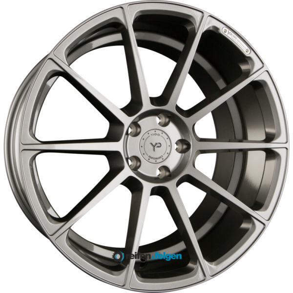 YIDO PERFORMANCE YP2 KAZIM 8.5x19 ET35 5x112 NB66.6 Gunmetal