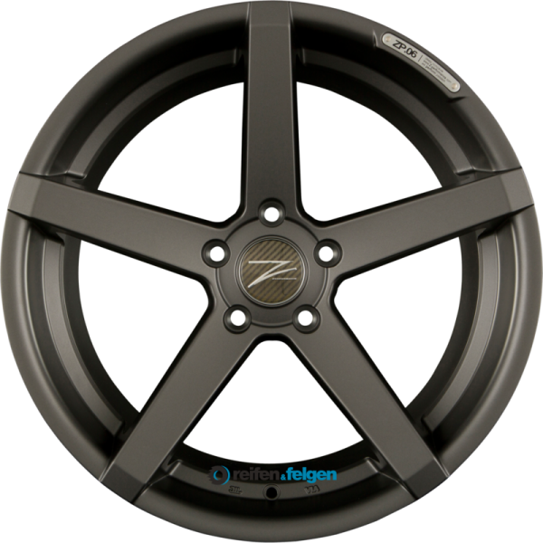 Z-Performance ZP.06 (HS265) 9.5x19 ET35 5x120 NB72.6 Matt Gunmetal